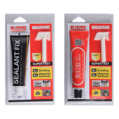 SEALANT FIX Strong Non-Piercing Glass Adhesive Basin and Toilet Bowl Sealing, Odorless, 100g