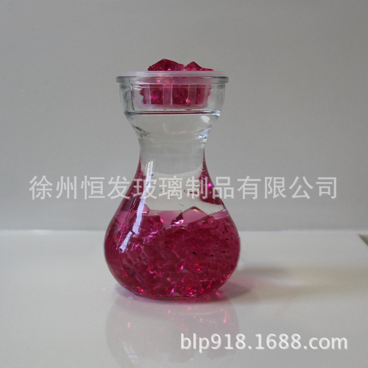 厂家批发透明玻璃花瓶风信子瓶 创意绿萝水培花卉玻璃瓶养花瓶