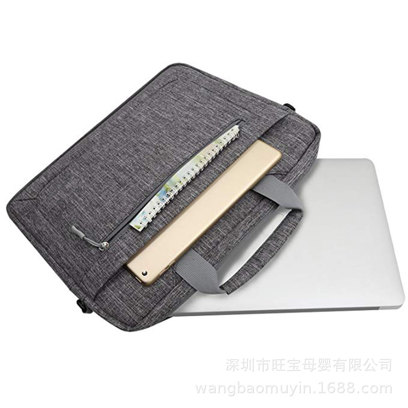 Manufacturers produce snowflake waterproof laptop bag shoulder strap bag business briefcase