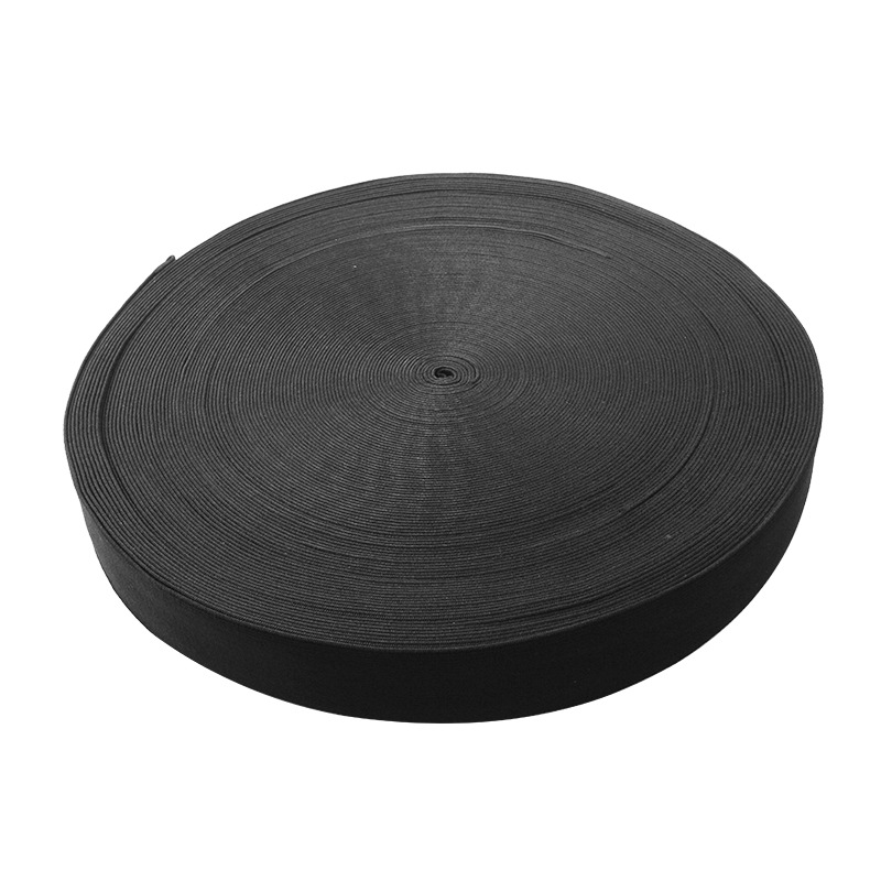 销售高弹力松紧带 2.5绒面尼龙带 仿尼龙松紧带 3.8cm彩色松紧带