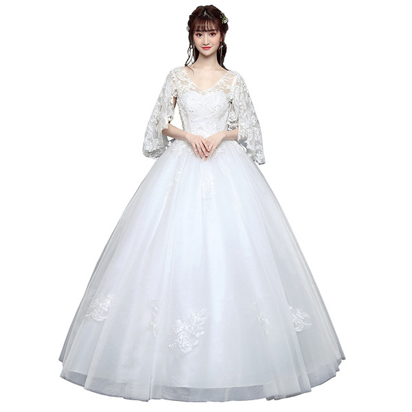 Summer wedding dress for bride
