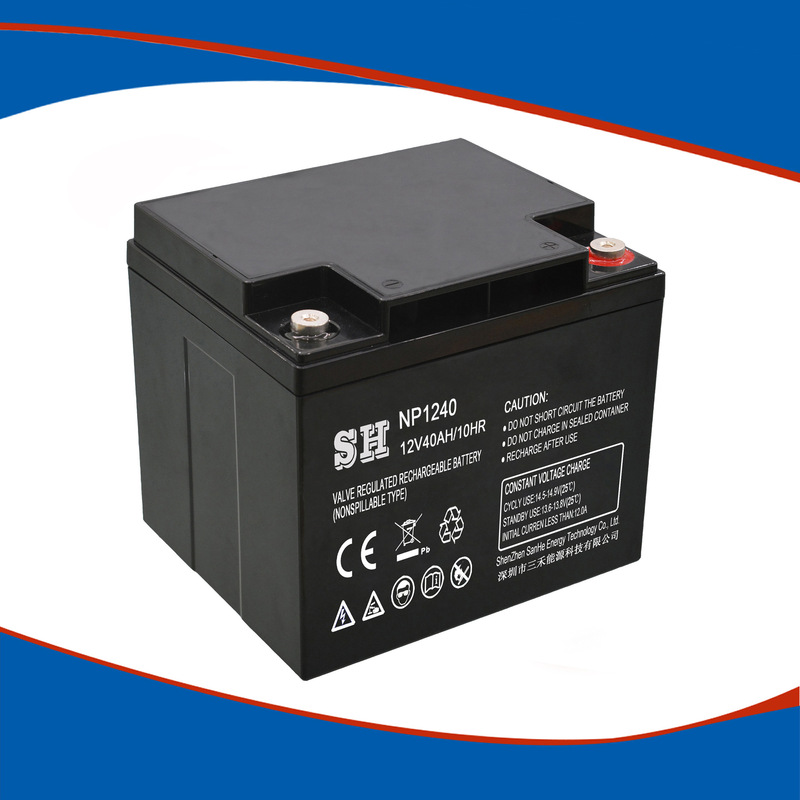12v40ah ups power supply DC screen Battery 12v40ah valve regulated maintenance-free lead-acid battery
