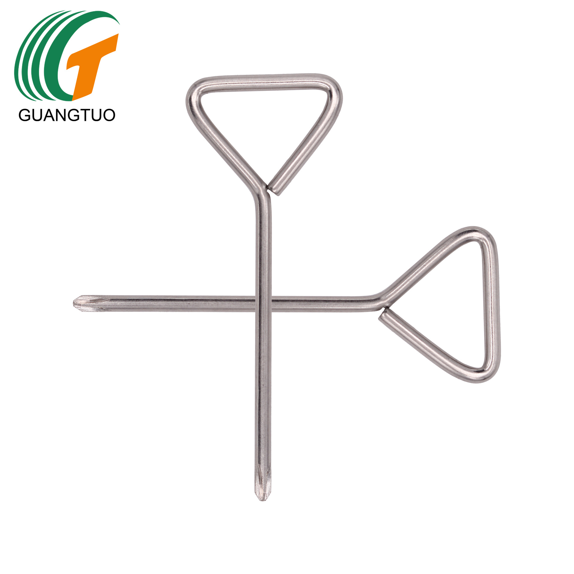 东莞生产供应3*80mm三角型手柄十字扳手 十字螺丝刀 十字螺丝批