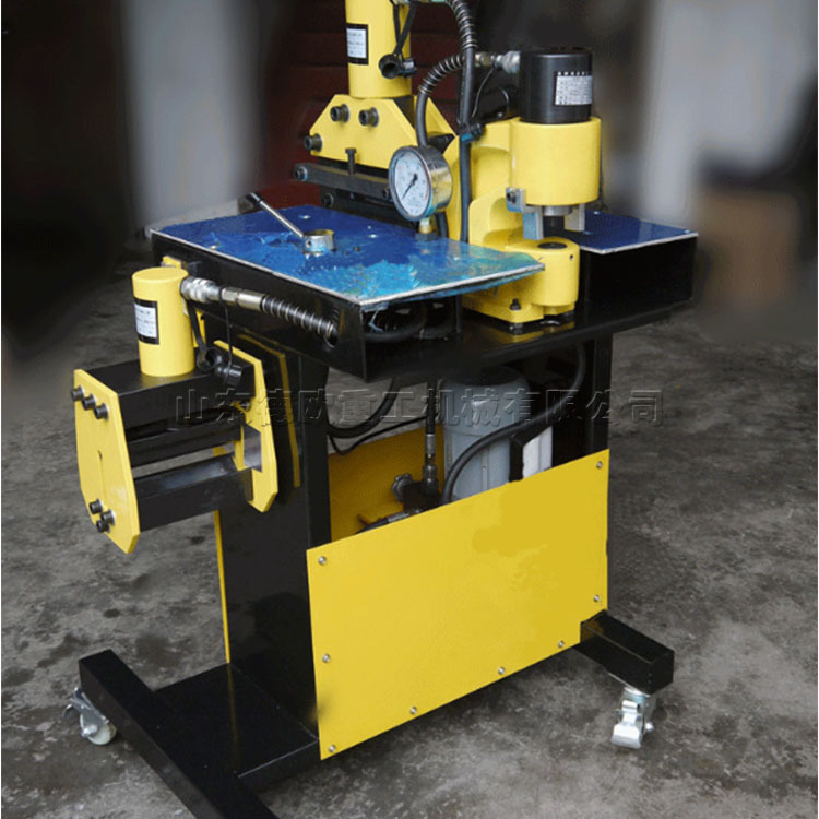 多功能母线加工机 铜排切断冲孔折弯一体机 脚踏开关母线加工设备