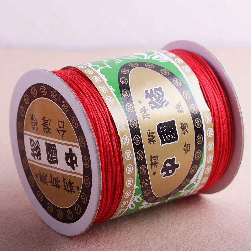 莉斯牌A玉线中卷B线编织手链项链串金刚菩提绳子DIY线材批发手串