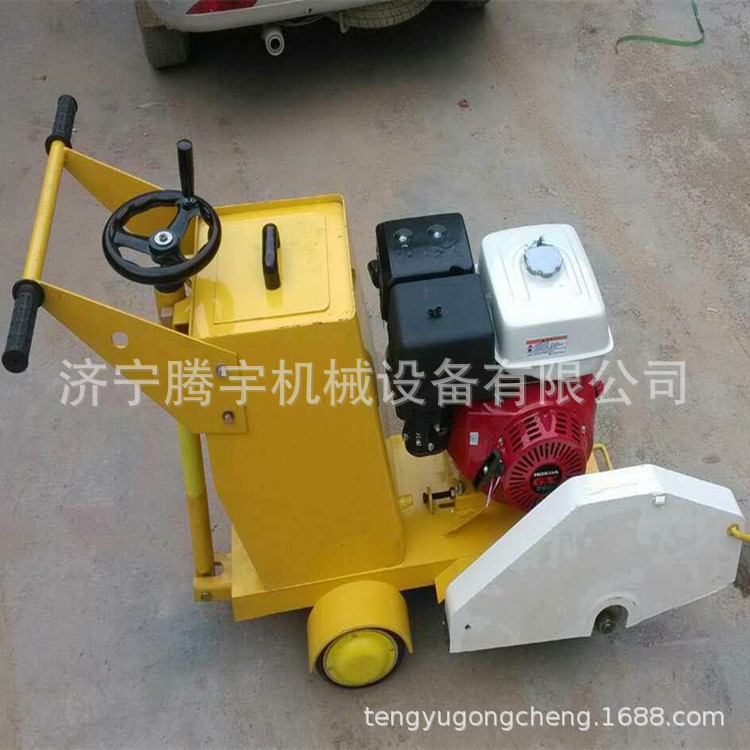 湖南长沙手推式汽油路面刻纹切割两用机 汽油马路刻纹机