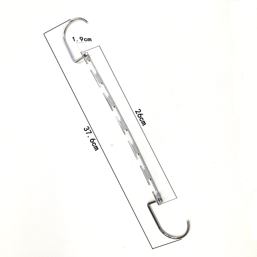 Popular Magic cinco piezas a prueba de viento gancho de metal percha multifuncional plegable de metal percha para el hogar