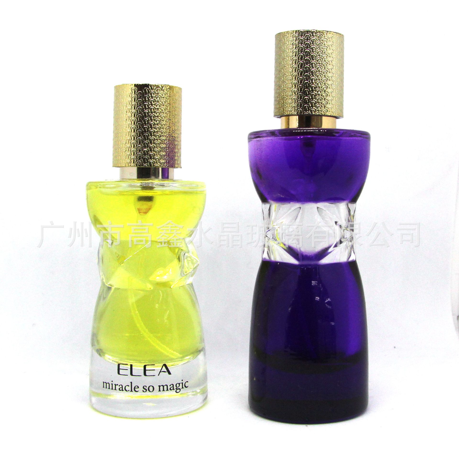 30ml女士高档香水瓶 50ml化妆品玻璃瓶 透明喷雾玻璃空瓶工艺