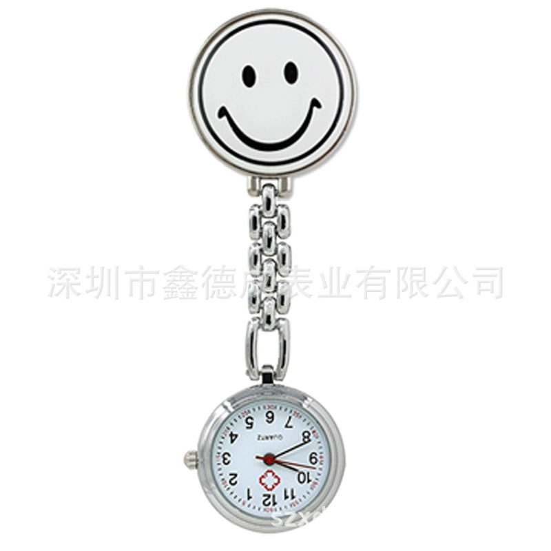 Multicoloured creative waterproof pocket watch for students accessory for nurses, simple and elegant design