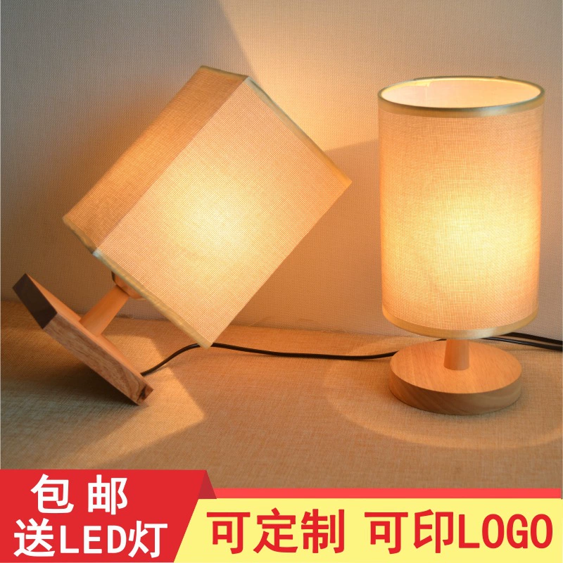 Спальня прикроватная лампа DIY маленькая настольная лампа из цельного дерева светодиодный ночник сушеный цветок тисненый салон ручная лампа завод Цветочная лампа