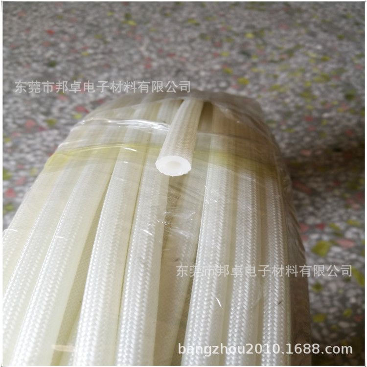 厂家直销内胶外纤套管 内硅外纤 硅胶编织管 高温蒸汽管