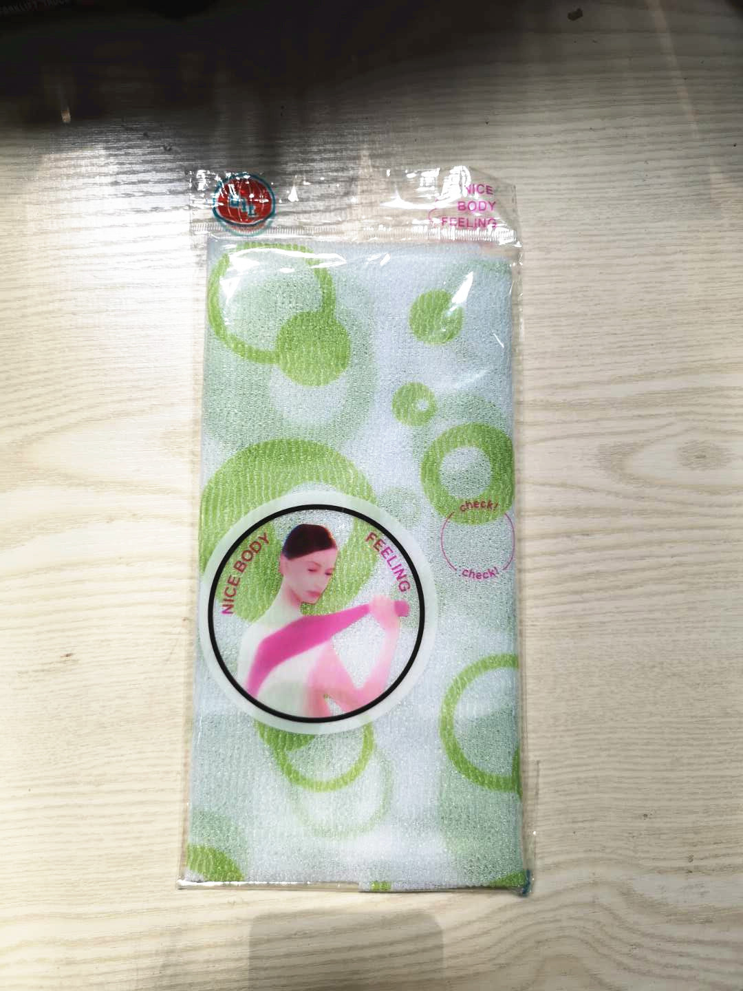 Toalla de baño de espuma de espalda larga Toalla de baño de estilo coreano Nylon fuerte Toalla de baño suave Coreano alargado no frotar espalda