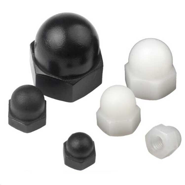 尼龙盖型螺母装饰盖形螺帽201球头盖帽螺丝帽M3M4M4M6M8M10盖型螺