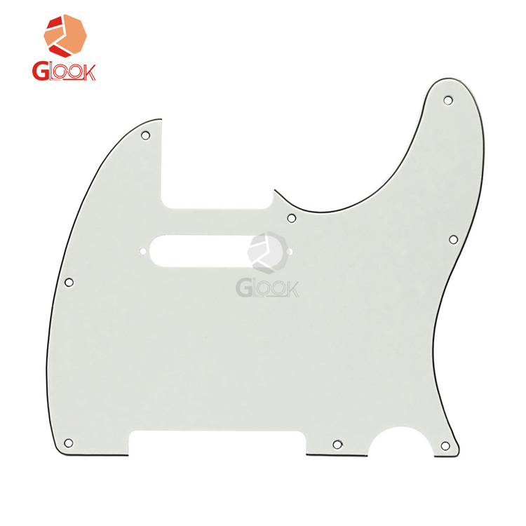 Placa de guardia de la guitarra eléctrica TL Meifen mofen cubierta frontal del panel Meifen estándar TL Placa de guardia accesorios para instrumentos musicales al por mayor