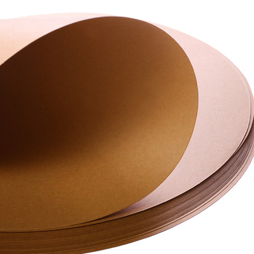 Xinge thickened round kraft paper cardboard painting paper round watercolor Chinese painting pigment paper art painting materials wholesale