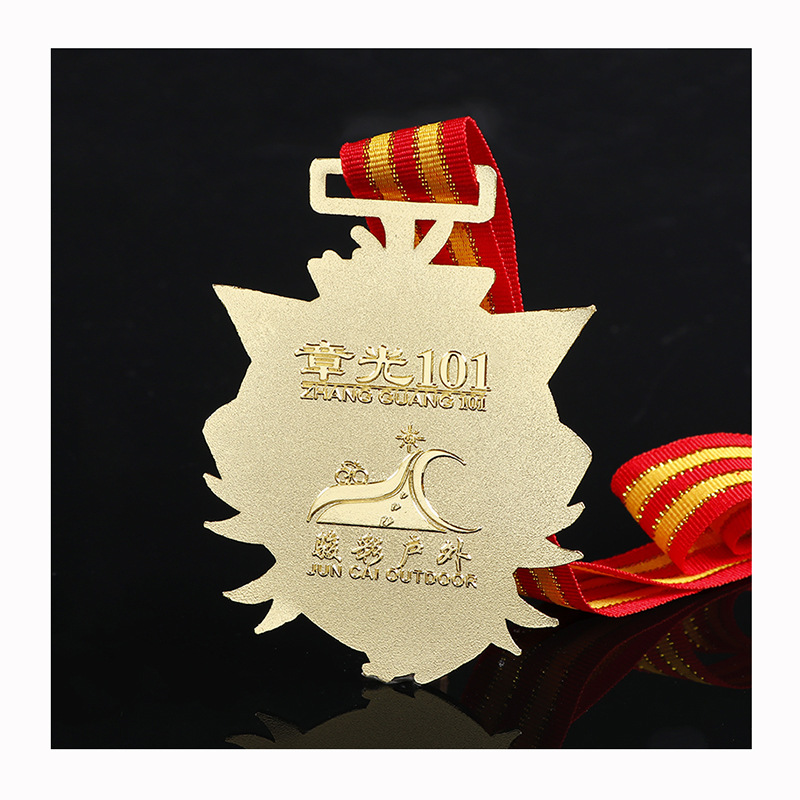 Medalla deportiva de forma especial medalla de metal Premio personalización reunión deportiva material metálico Listado de Medallas