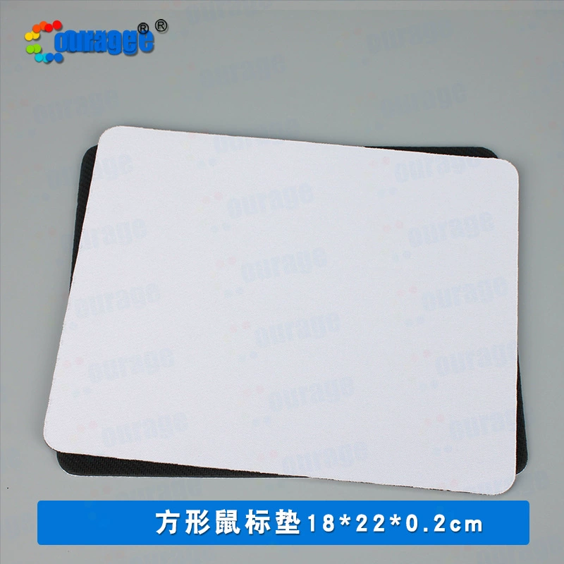 Производитель оптовые Gift Mouse Pad Thermal Transfer Advertising Rubber Pad DIY Blank Consumables