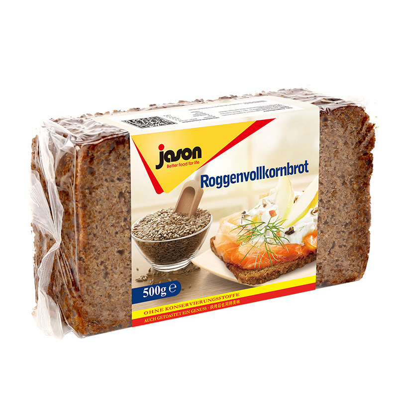 German Whole Wheat Jieson Rye Bread 500g Pastry Without Added Sugar Cereal Nutritious Breakfast Meal Replacement Cake Imported German Whole Wheat Jieson Rye Bread 500g Pastry Without Added Sugar Cereal Nutritious Breakfast Meal Replacement Cake Imported