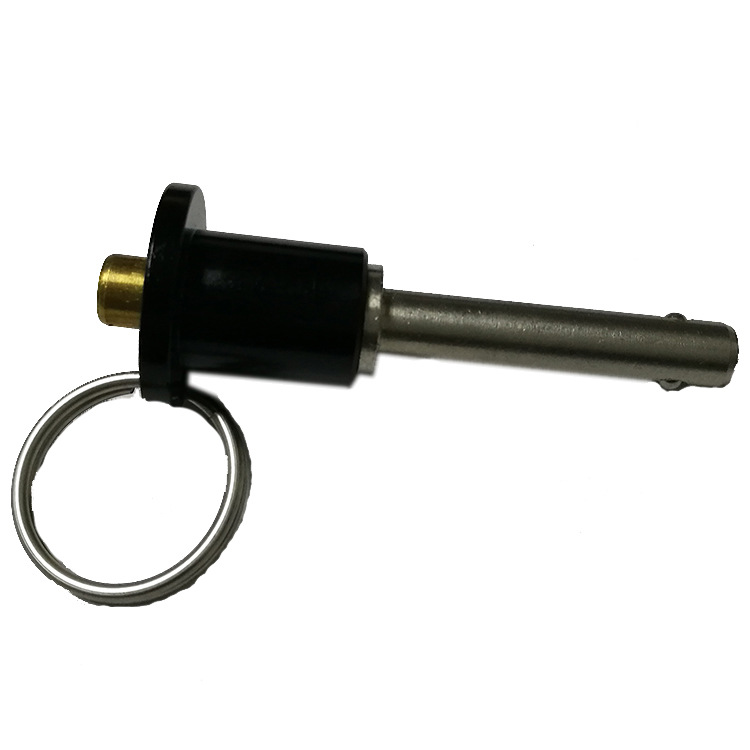 浙江宁波余姚厂家供应 钢珠插销销轴快卸销不锈钢安全销铁电镀不