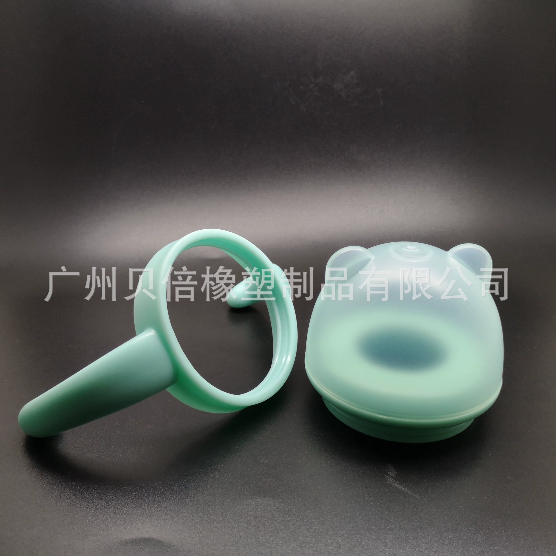 Бутылочка для кормления с широким горлышком мультяшная ручка Крышка Зуба Набор монохромная Ручка пылезащитный чехол с Луо зубом