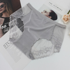 Victoria's Secret Summer New Sexy Lace Women's Underwear Mid-waist Large Size Teen Women's Underwear