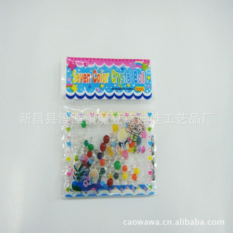 2 грамма кристаллической грязи воды эластичные бусины большие бусины Подарок впитывающие бусины накладка Кристалл Губка Боб