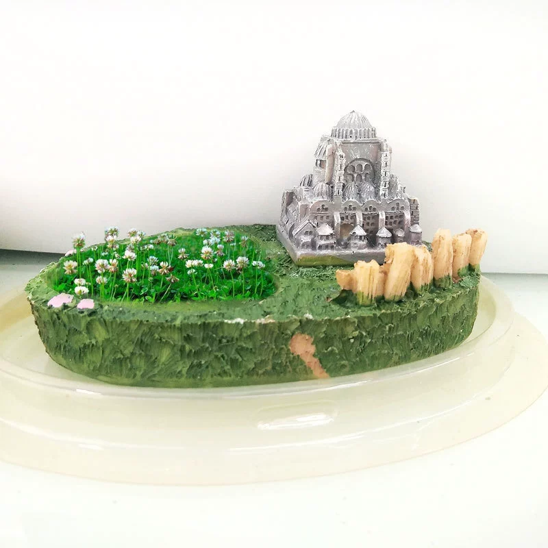 DIY хижина-Любовь хижина горшок Смола контейнер настольная посадка горшечные продукты 10 юаней растения подарки