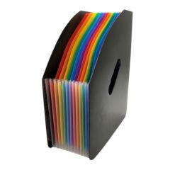 A4 accordion bag with 13 compartments, multi-layer file folder, test paper storage, document organizer