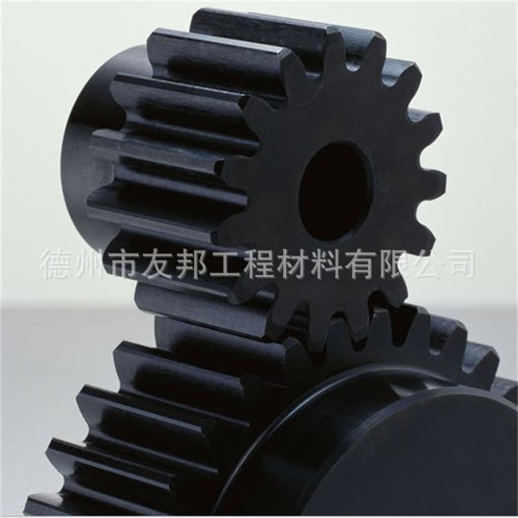黑色尼龙齿轮耐磨尼龙齿轮 mc尼龙链轮农业塑料斜齿轮
