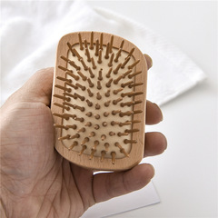 British Shunfa Beech Wood Comb Steel Needle Wood Needle Air Cushion Comb Without Handle Air Bag Massage Comb Manufacturer