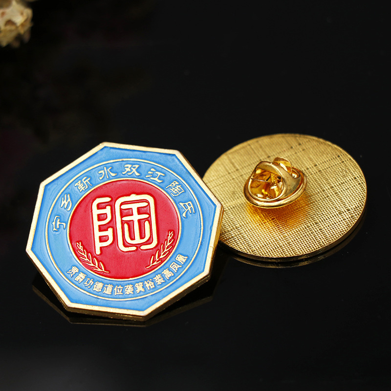 Broche de la estrella de los hombres ramillete de moda elegante traje insignia collar pin chino moda personalizada insignia Accesorios image 2