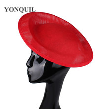 DIY手工仿麻帽拖底座直径30cm女士网纱帽子配件外贸一手货源