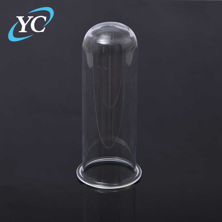 宇成玻璃试管水培试管50*150翻边圆底试管高硼硅插花玻璃试管厂家