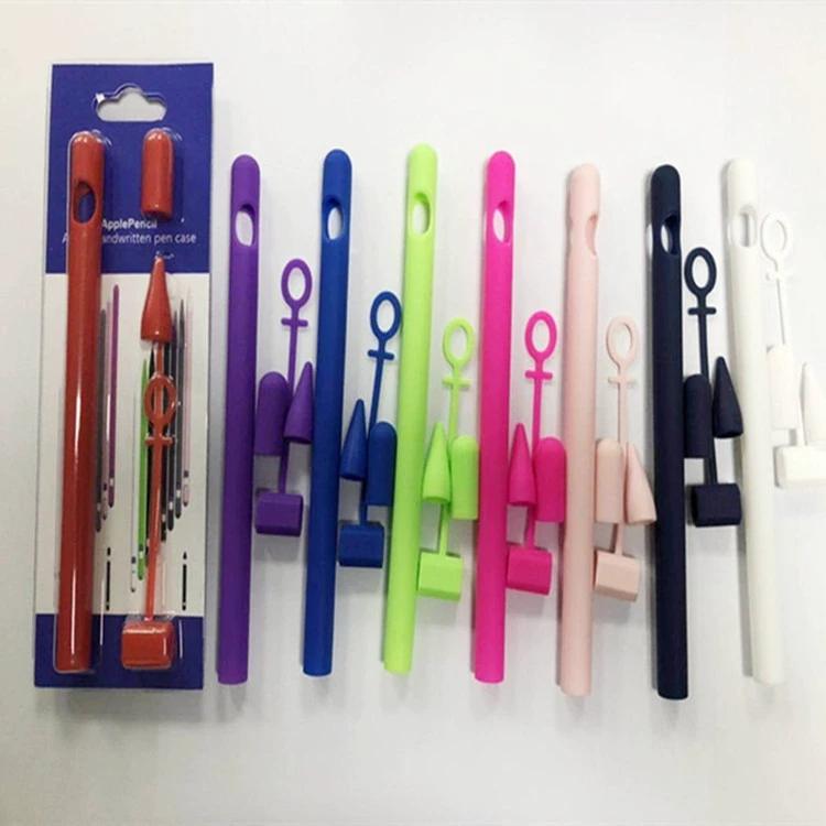 Подходит для чехла Apple Pen Case Apple Pencil силиконовые чехлы аксессуары для IPAD новые надписи кисть