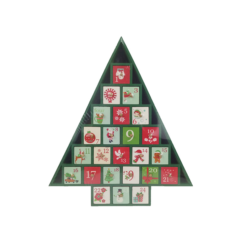 Wooden painted calendar