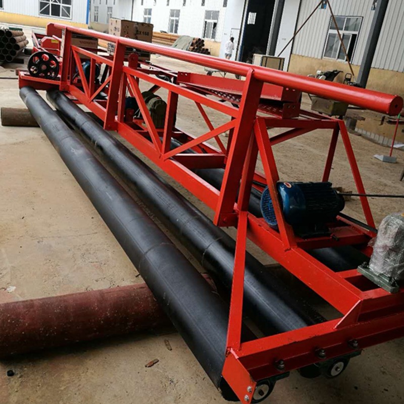 混凝土摊铺机 水泥提浆震动整平机 三辊轴混凝土摊铺机