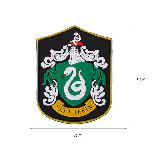 Amazon eBay exposed supply Harry Potter four houses badges PVC arm badge Velcro patch badge