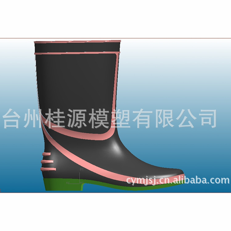三角模具 PVC雨鞋模具 意大利雨靴模具，钢头雨靴模具