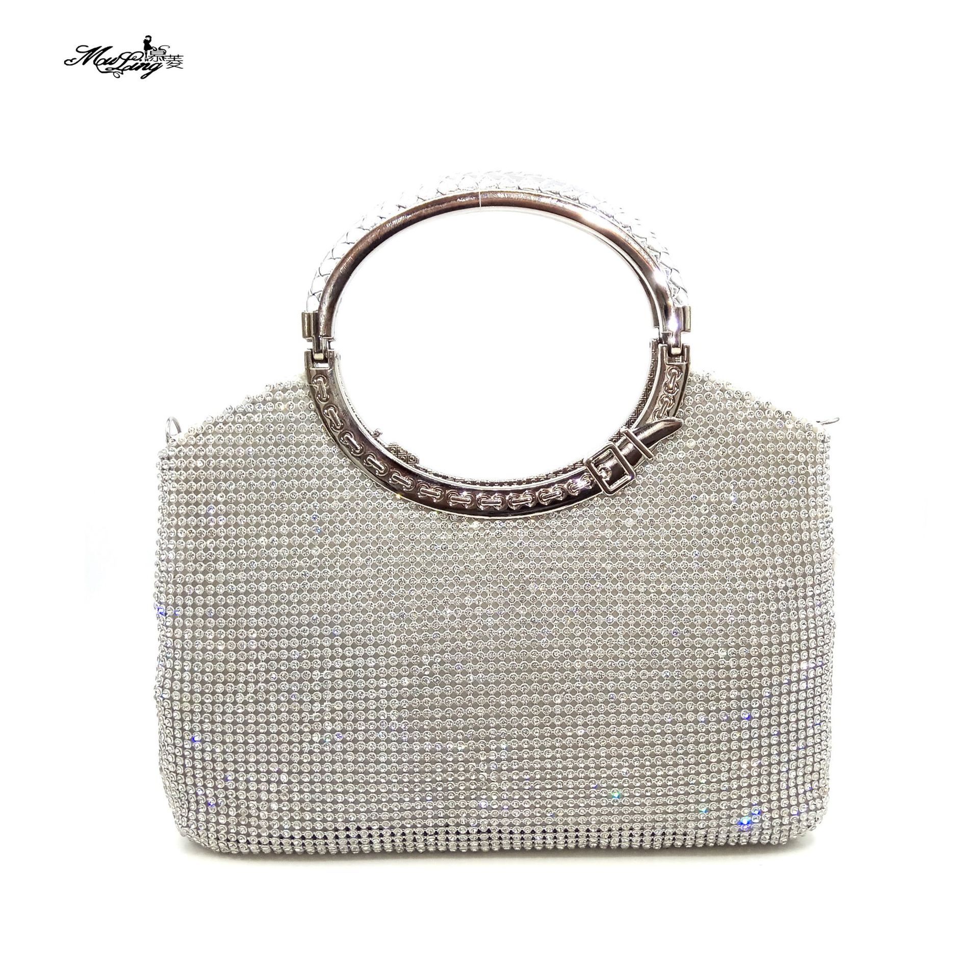 Silver Luxury Banquet Bag