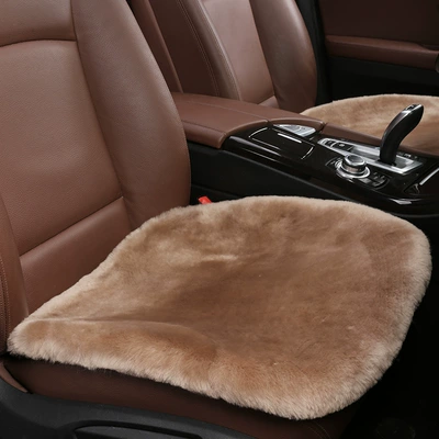 Seat cushion, seat cover: Plush Front Seat Cushion Thickened
