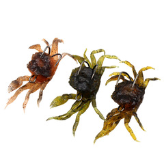 Lure Manufacturer Wholesale 3D Simulation Hooked False Crab Soft Bait 10cm 34g Sea Fishing Bait Hook Imitation Lure Fishing Gear