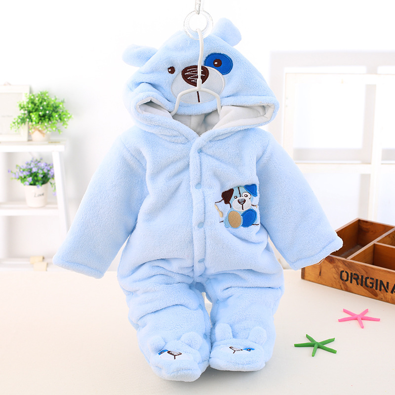 Children's demi-season autumn warm overall for new born to go out