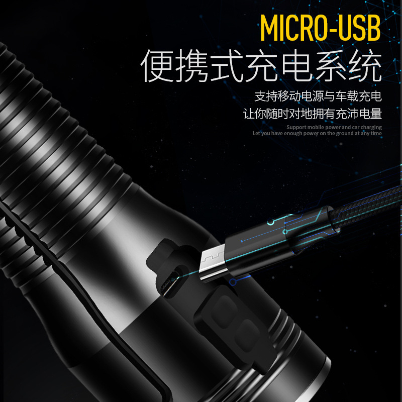 Fábrica al por mayor nueva langminas 383 mini hogar acampar al aire libre impermeable fuerte luz iluminación linterna