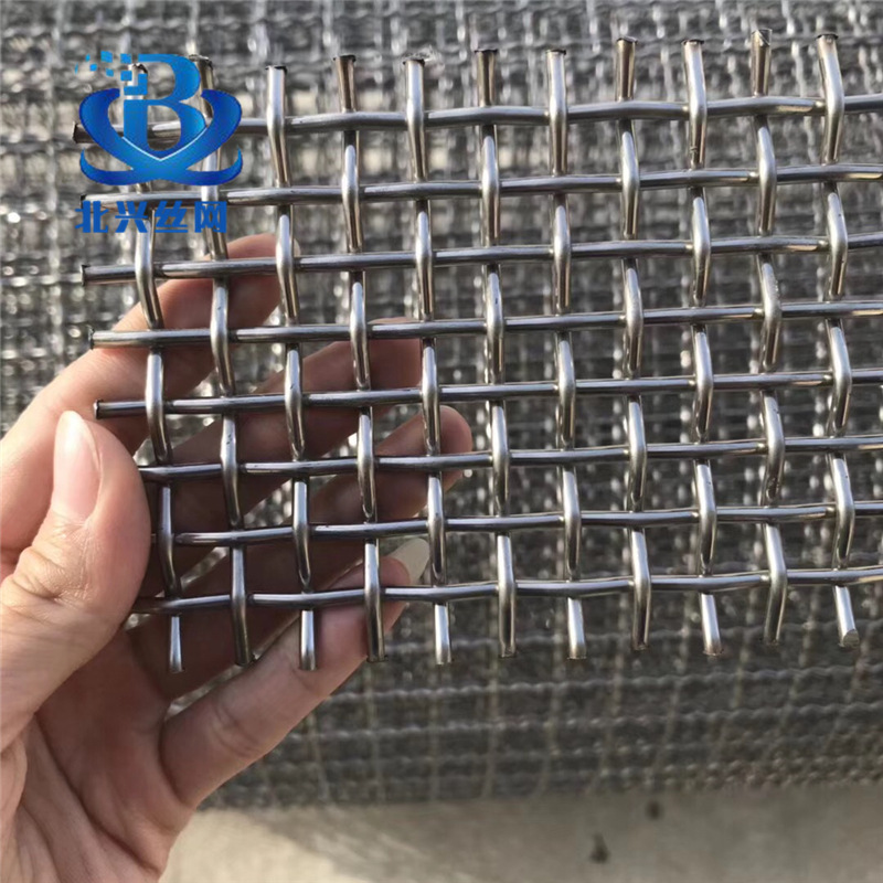 黑钢丝轧花网不锈钢钢丝网304金属轧花网65锰钢轧花网压花网