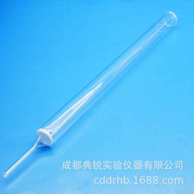Factory Price glass sand core color layer analysis column sand core chromatography column glass chromatography column with sand core can be processed xg