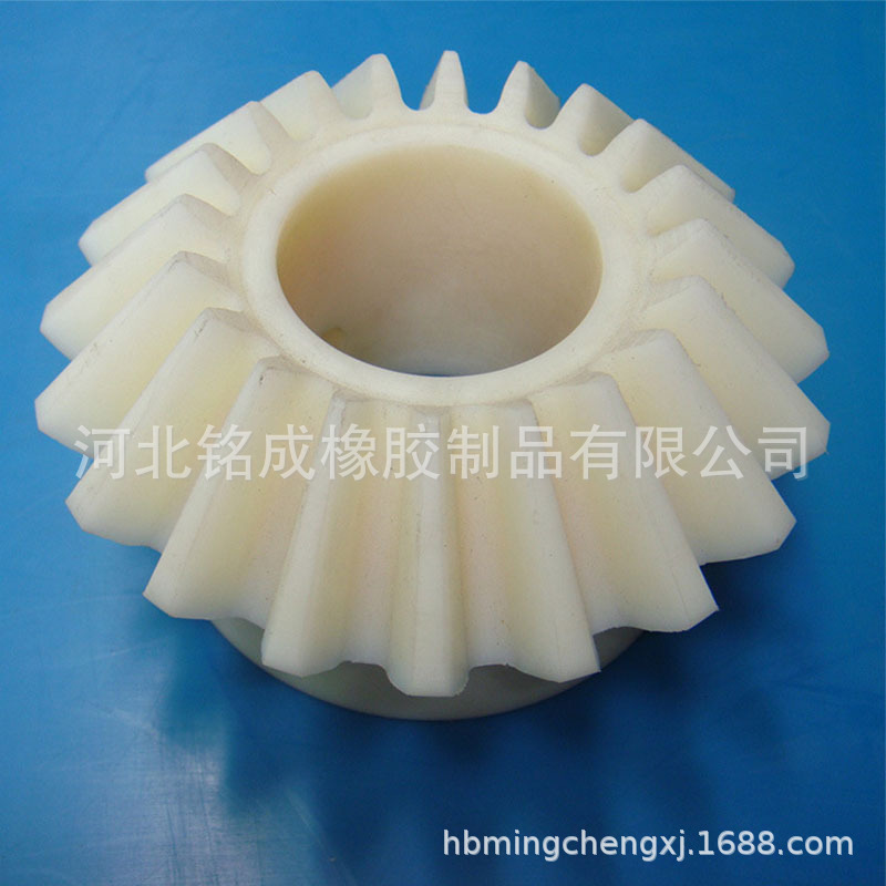 厂家供应齿轮 大模数尼龙叶轮 各种尼龙制品伞形齿轮量大从优