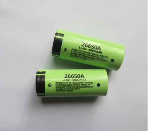 Panasonic 26650 lithium battery powered NCR26650A5000mah high capacity bright flashlight power tool
