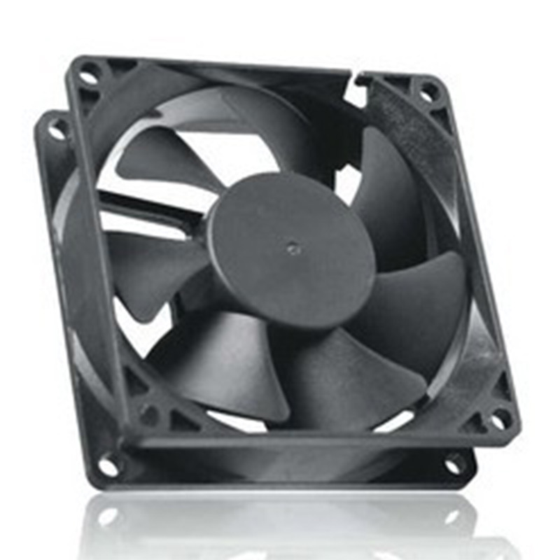 明盛浙江慈溪厂家直销DC8025/8010/8015散热风扇环保直流12/24v