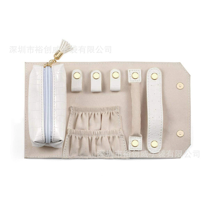 Polyurethane cosmetic bag, storage system, universal organizer bag, handheld ring, custom-made