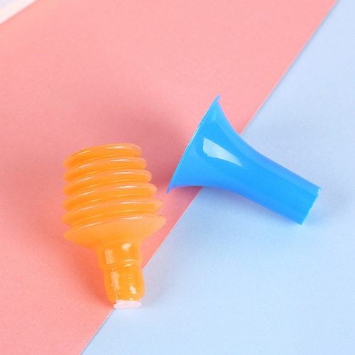 Children's air pressure trumpet toys wholesale cartoon plastic wind instruments baby music toys small gifts hot sale